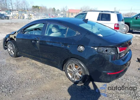 2018 Hyundai Elantra Sel from USA, damaged, VIN 5NPD84LF2JH280803